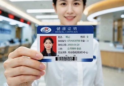 如何低成本、高清晰、防伪耐磨、安全可控的制作健康证——视频